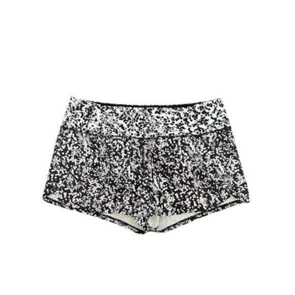 Lululemon Speed Up Short 2.5" Chirasu Black Size 6 - Picture 4 of 8